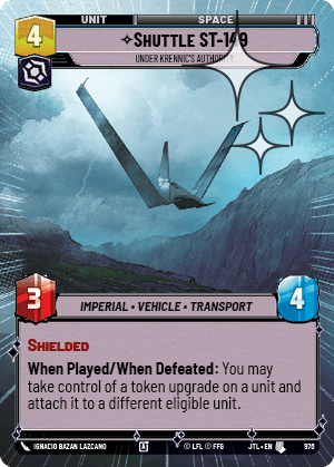 Shuttle ST-149, Under Krennic's Authority - HYPERSPACE FOIL — image 1