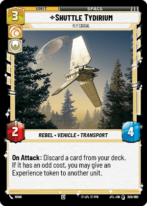 Shuttle Tydirium, Fly Casual — image 1