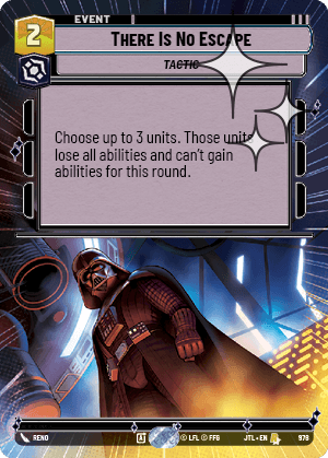 There Is No Escape - HYPERSPACE FOIL — image 1