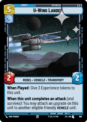 U-Wing Lander - FOIL — image 1