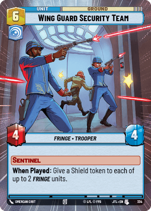 Wing Guard Security Team - HYPERSPACE — image 1
