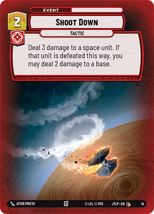 Shoot Down - OP Promo - FOIL — image 1