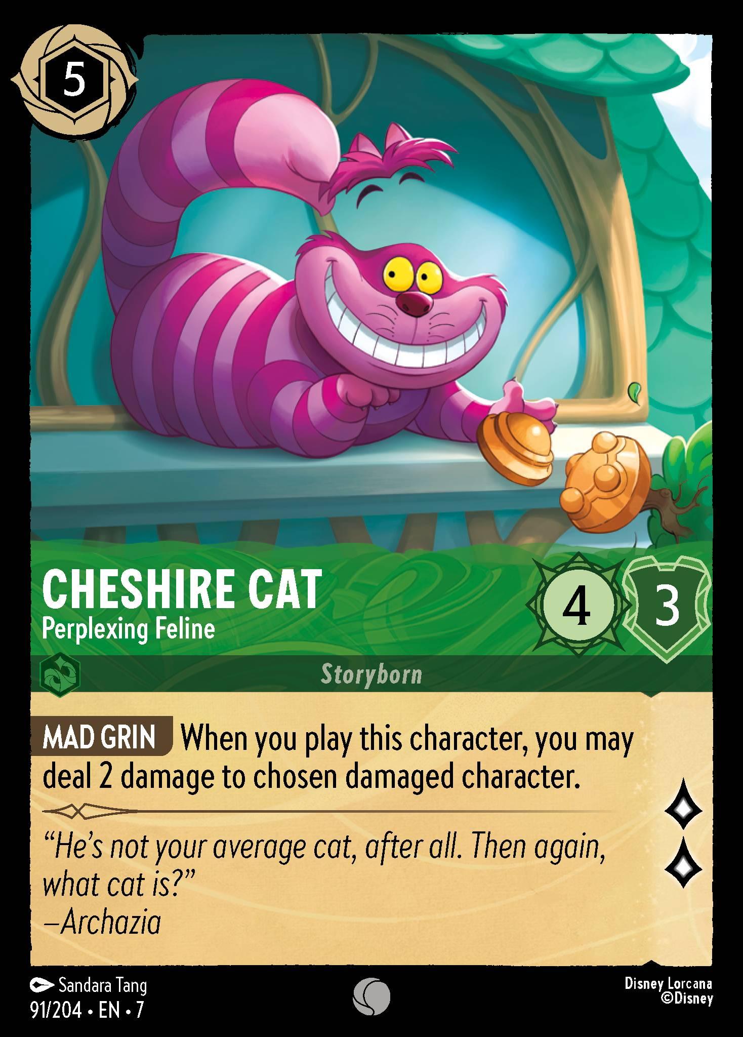 Cheshire Cat, Perplexing Feline — image 1
