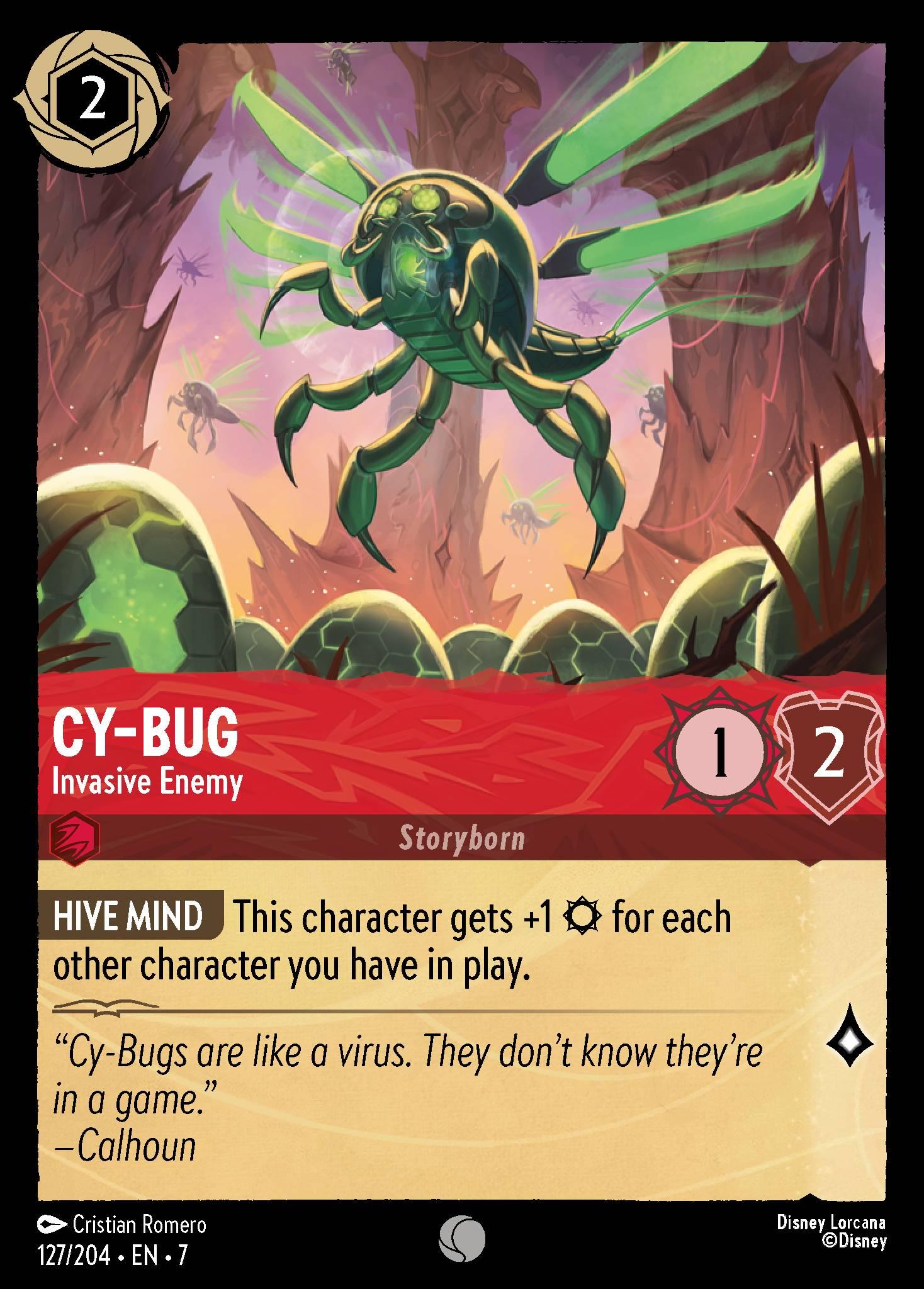Cy-Bug, Invasive Enemy - FOIL — image 1