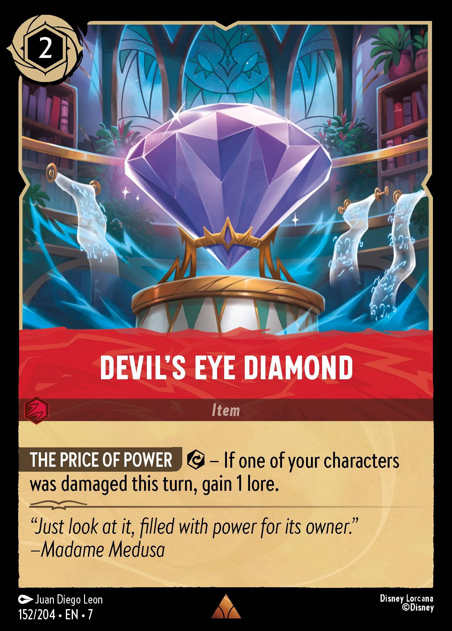 Devil's Eye Diamond - FOIL — image 1
