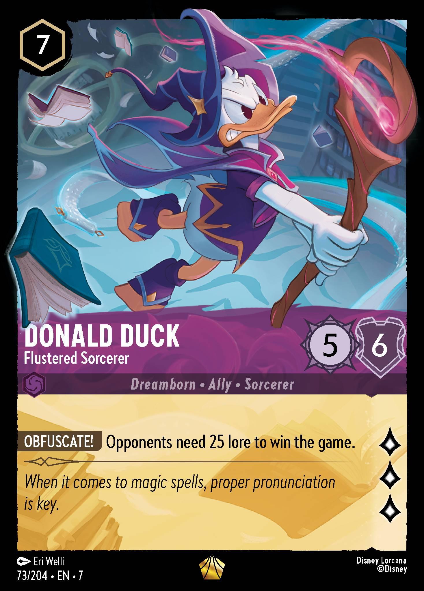 Donald Duck, Flustered Sorcerer — image 1