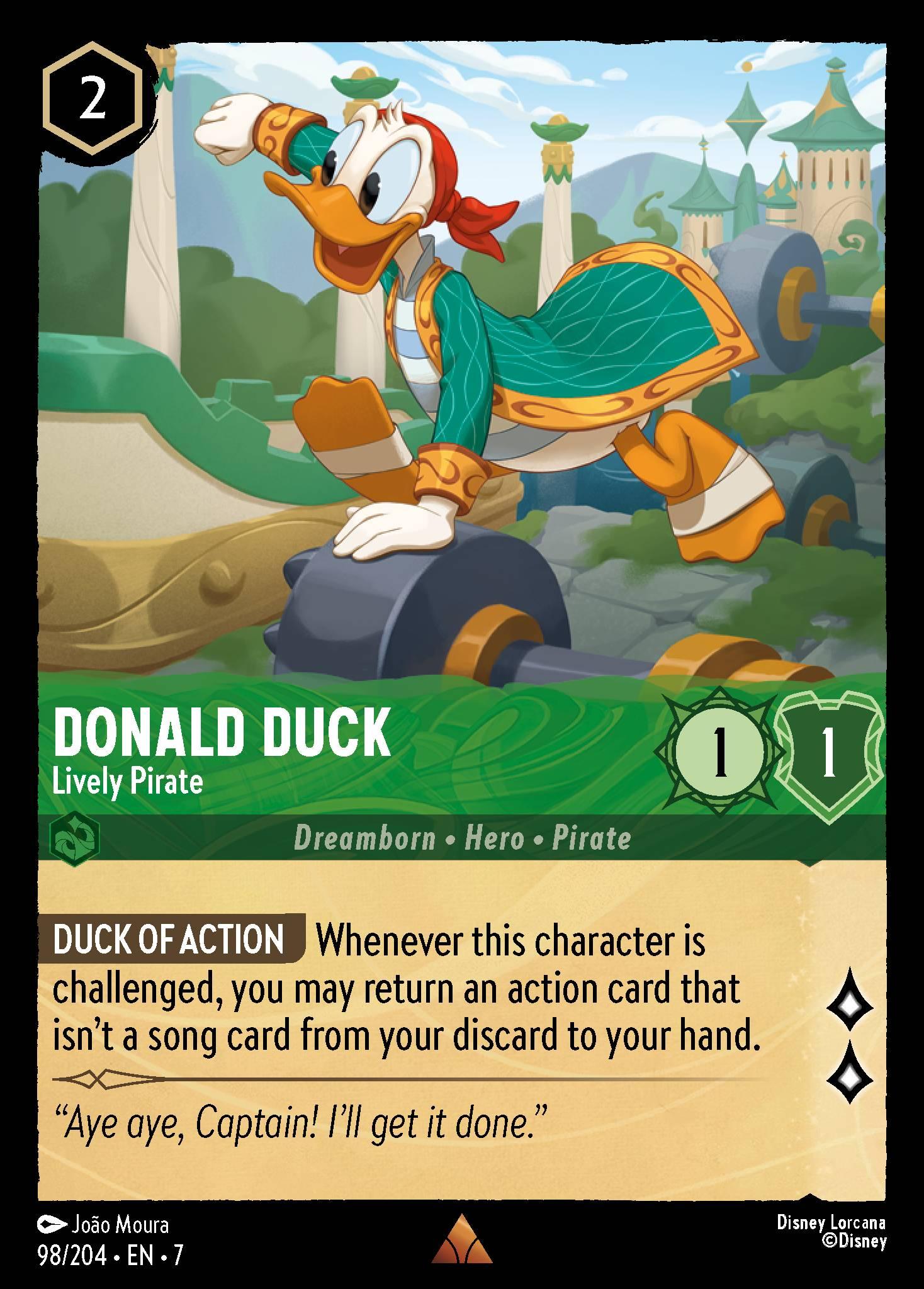Donald Duck, Lively Pirate — image 1