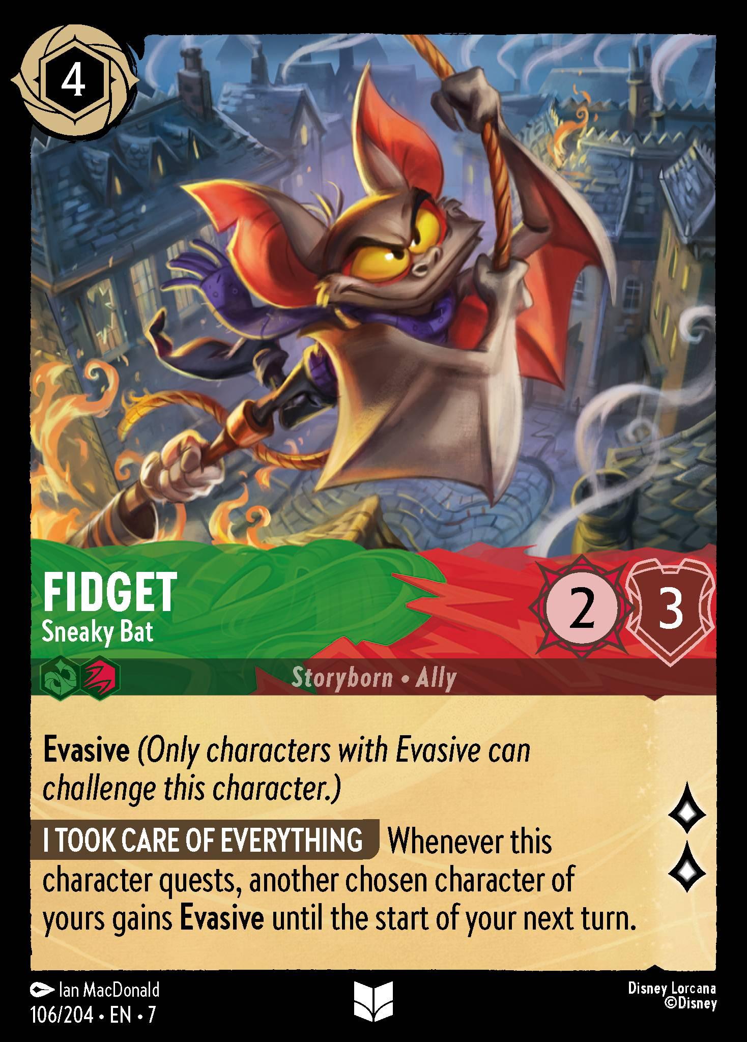 Fidget, Sneaky Bat — image 1