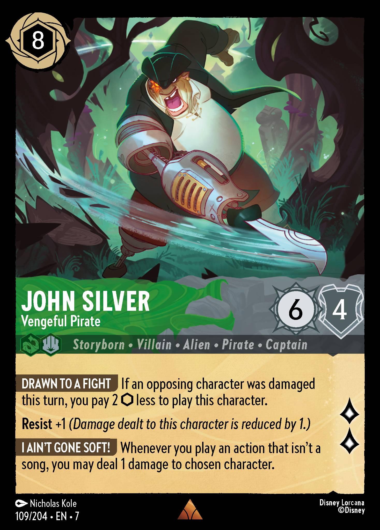 John Silver, Vengeful Pirate — image 1