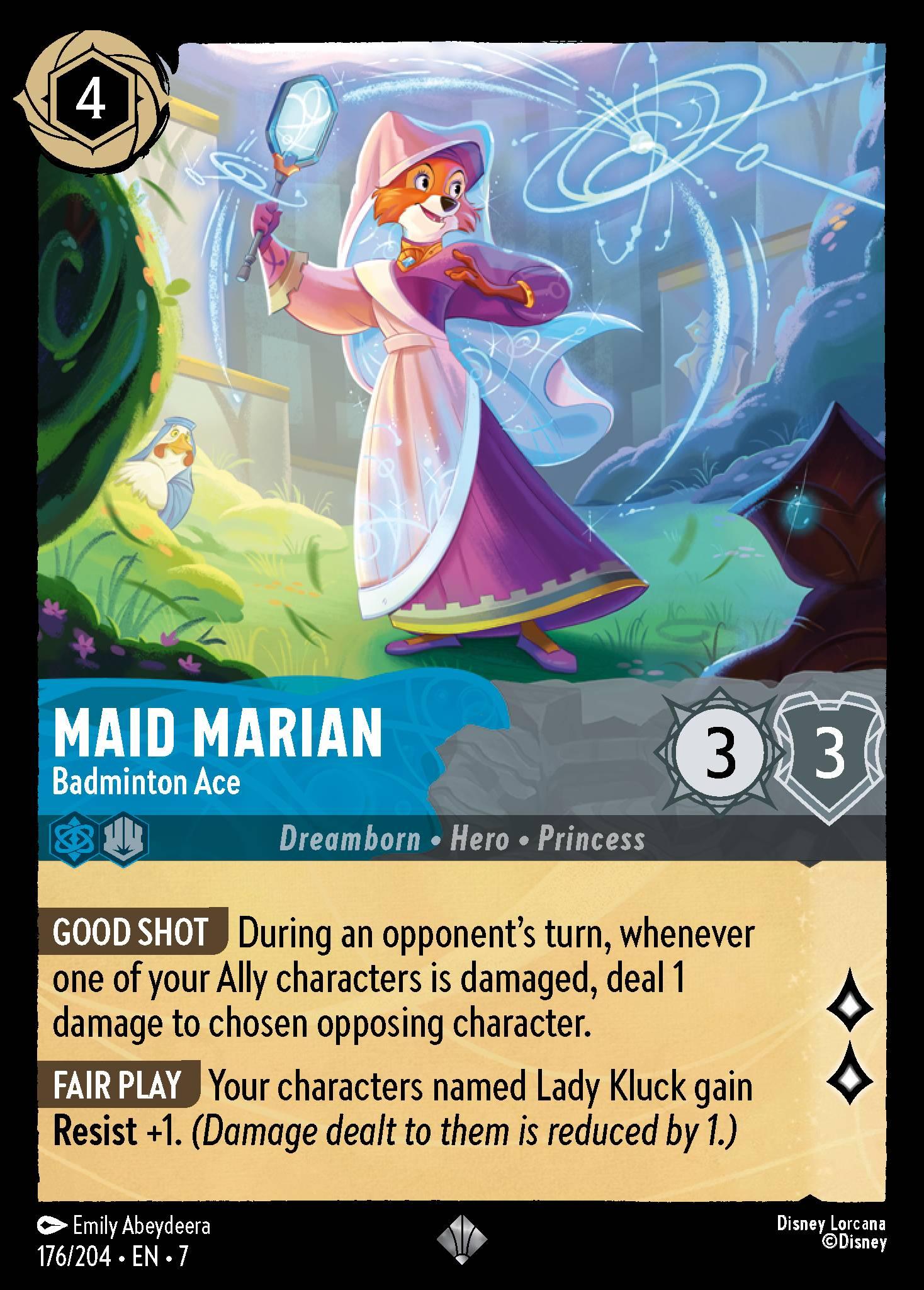Maid Marian, Badminton Ace — image 1