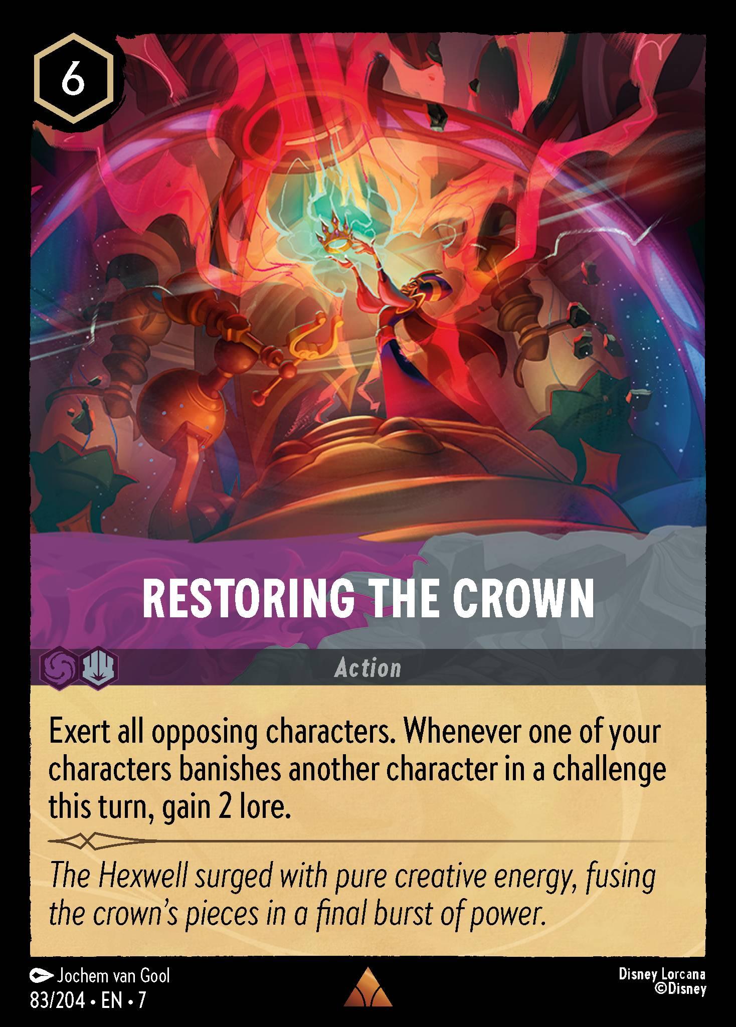 Restoring the Crown - FOIL — image 1