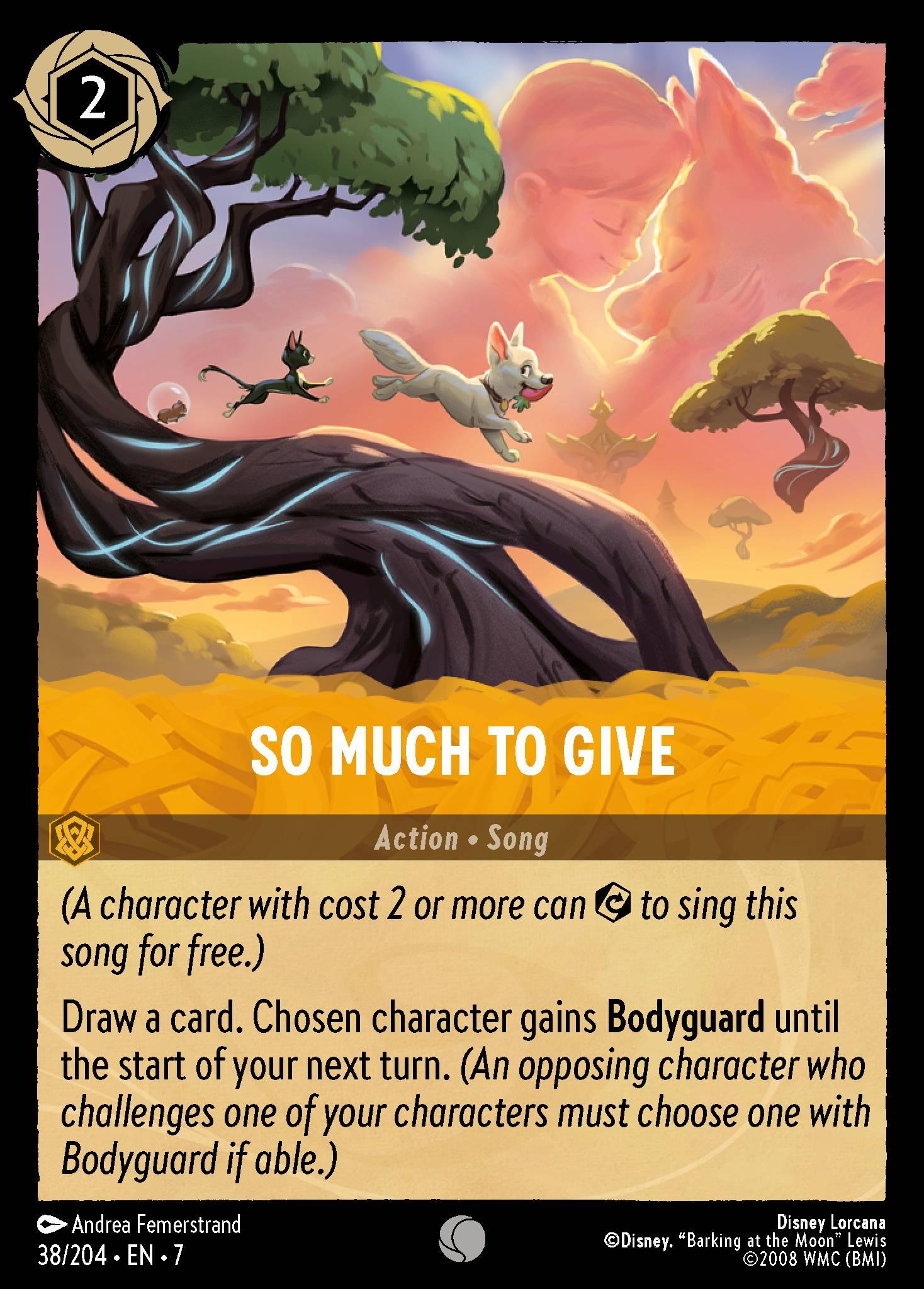 So Much to Give — image 1