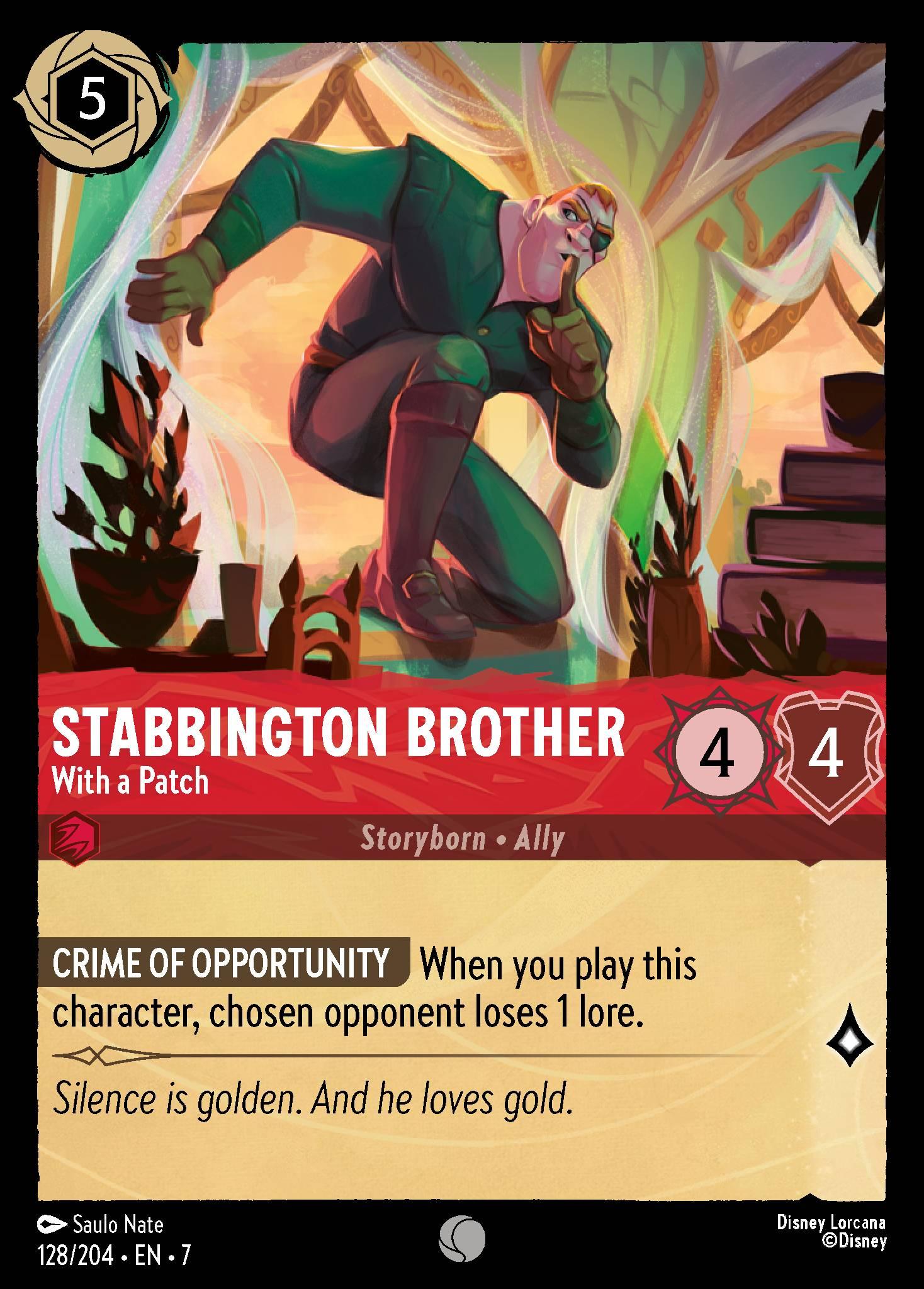 Stabbington Brother, With a Patch — image 1