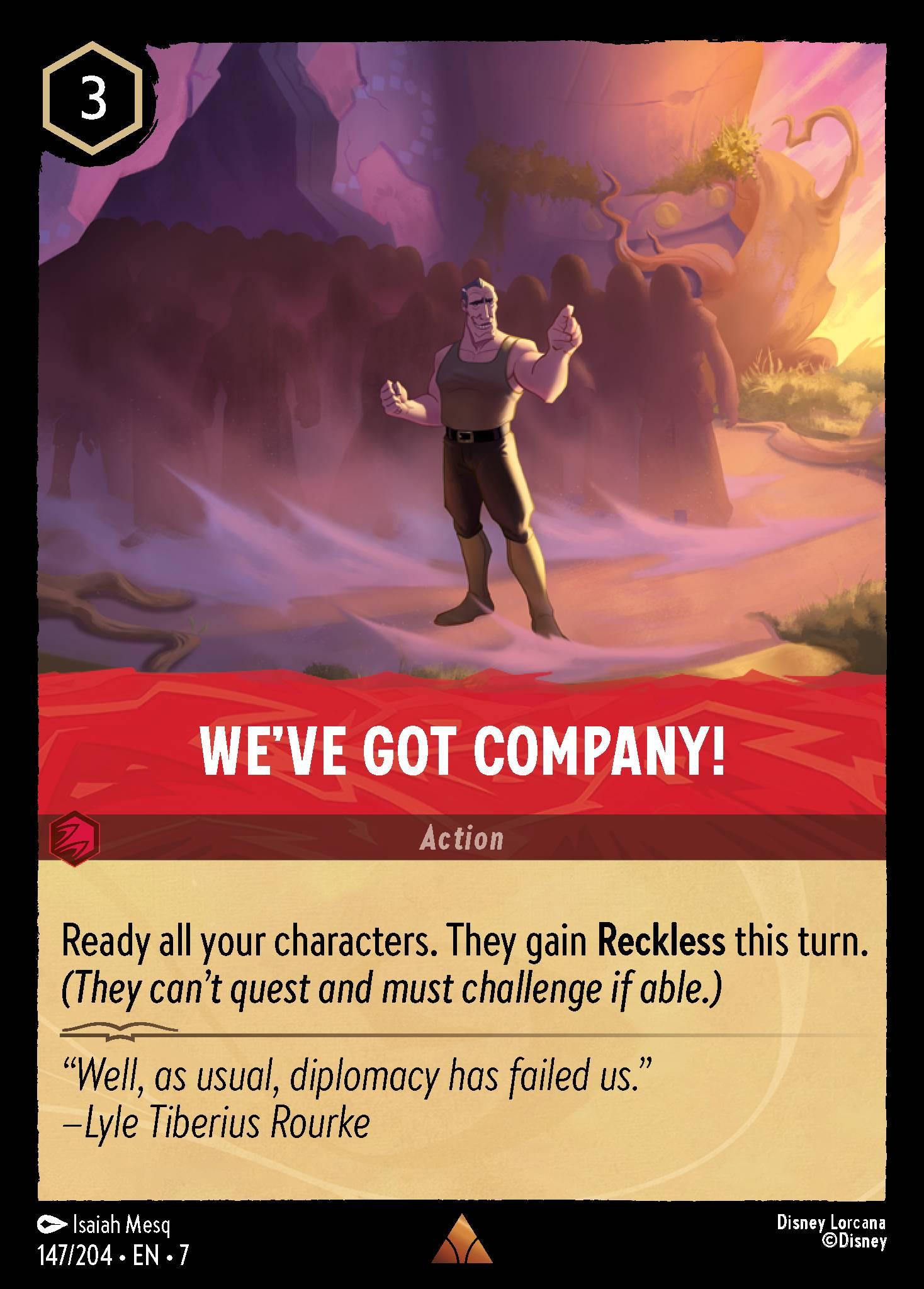 We've Got Company! - FOIL — image 1