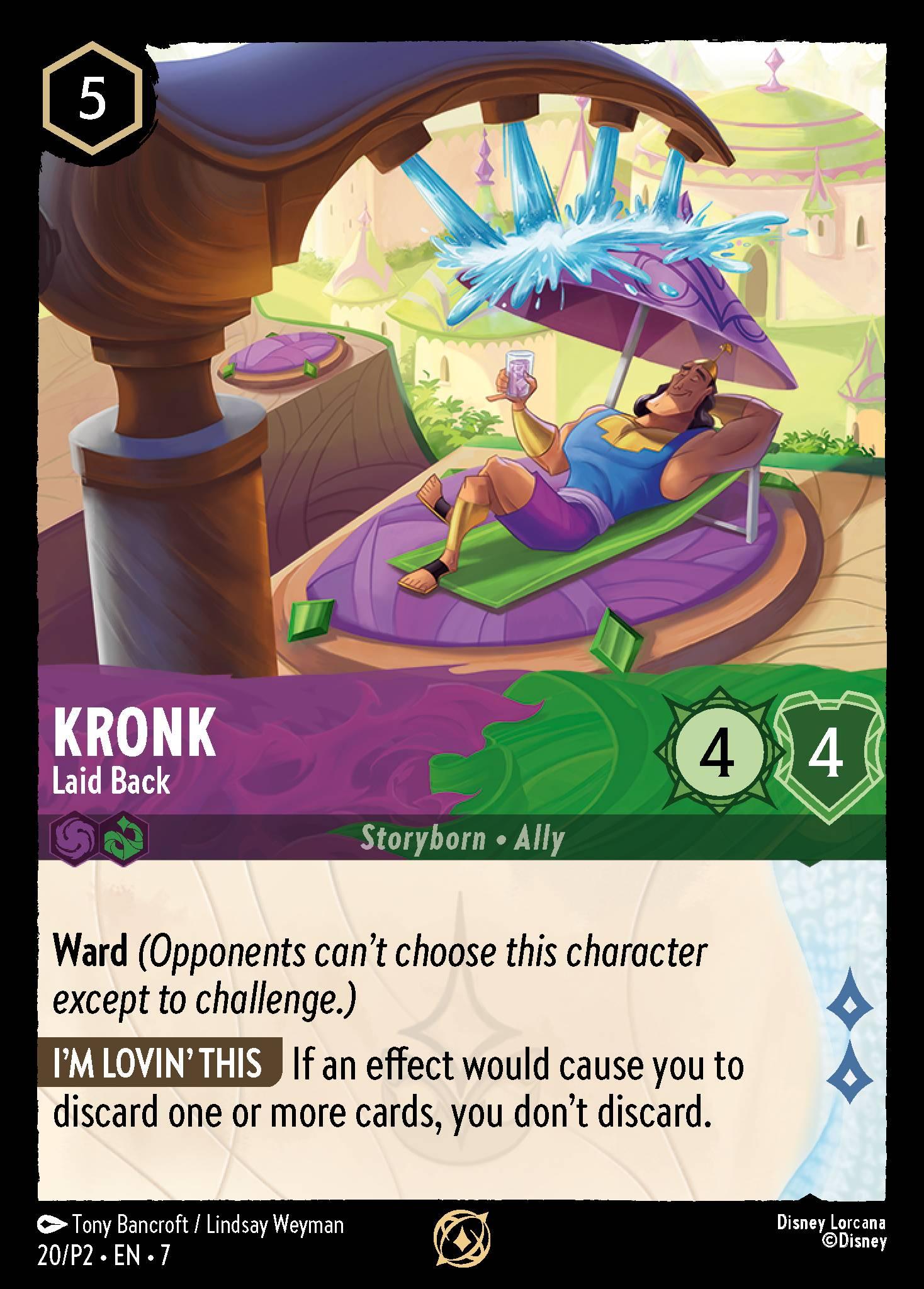 Kronk, Laid Back — image 1