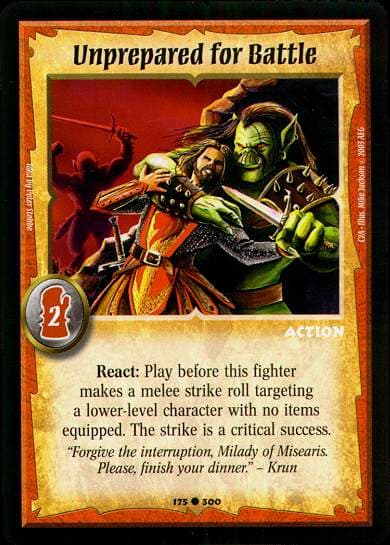 Unprepared for Battle — image 1