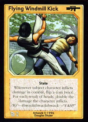 Flying Windmill Kick — image 1