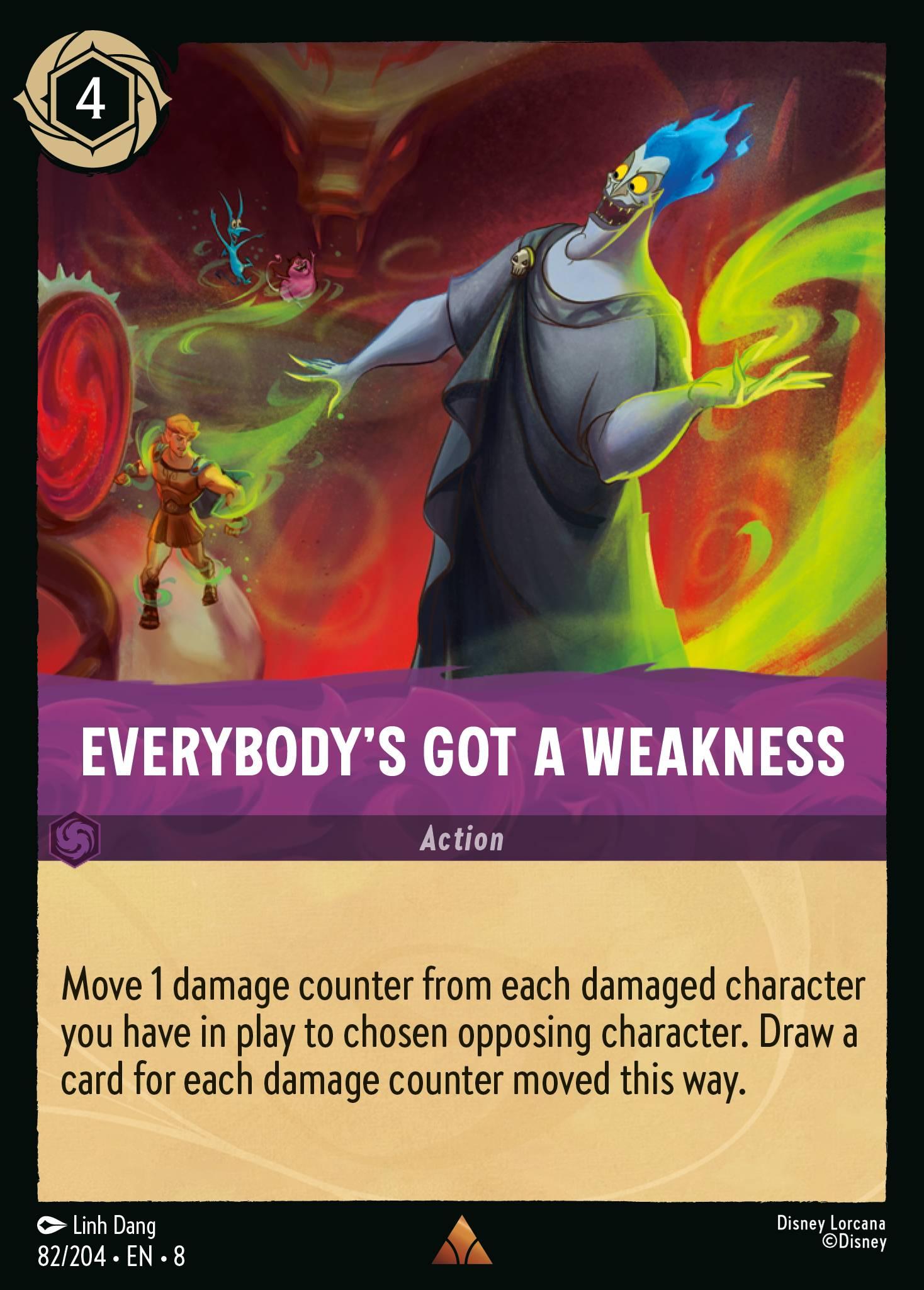 Everybody's Got a Weakness - FOIL — image 1