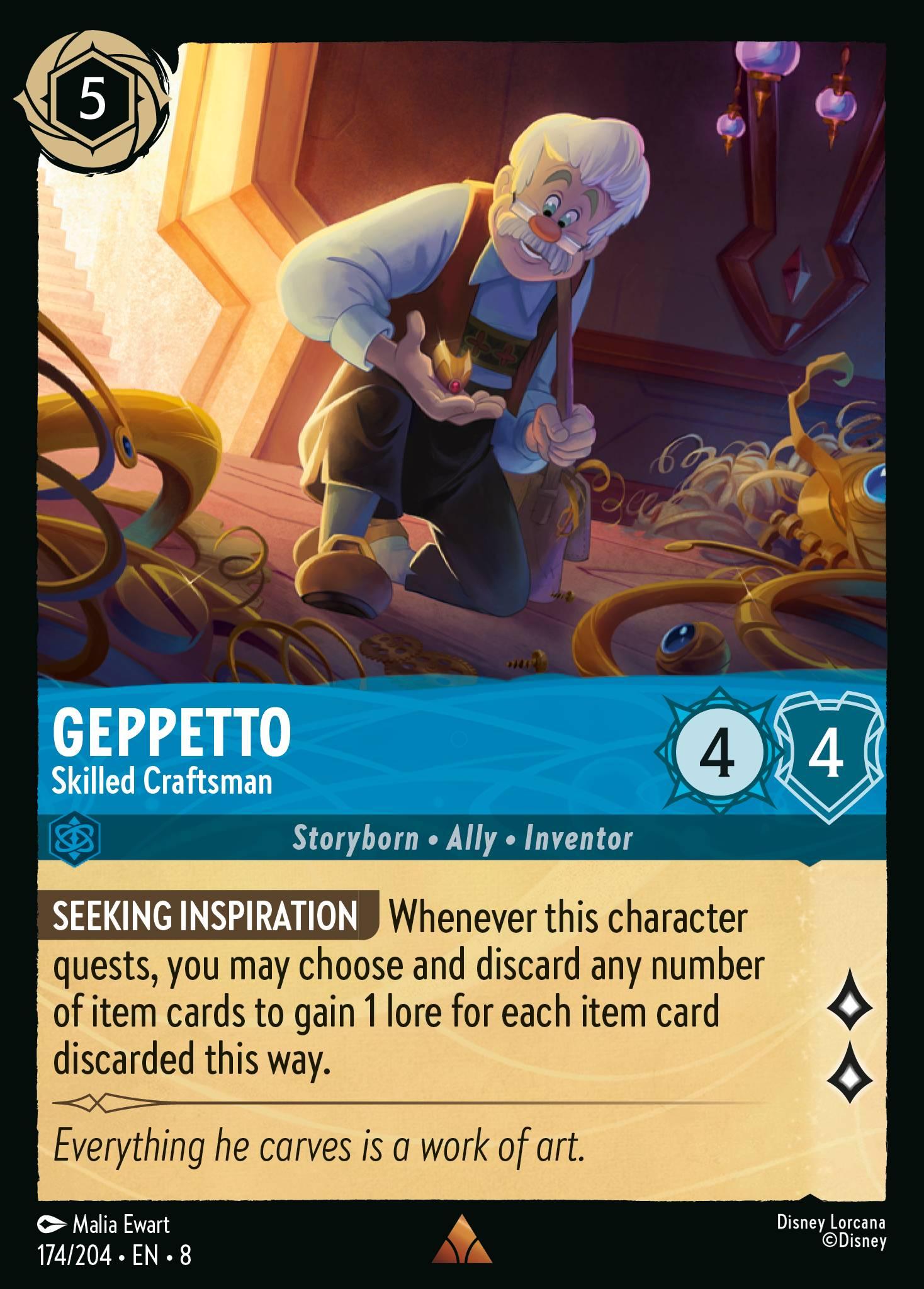 Geppetto, Skilled Craftsman — image 1