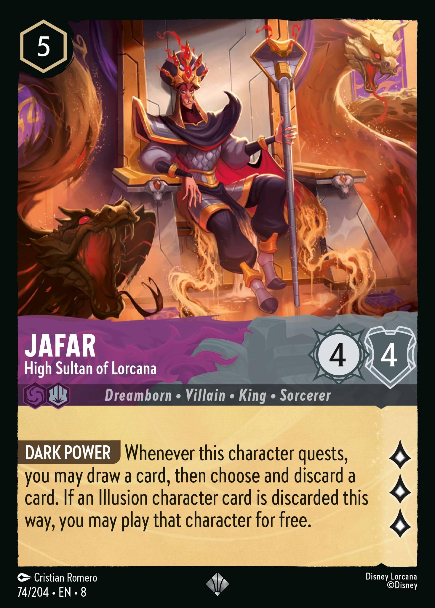 Jafar, High Sultan of Lorcana — image 1