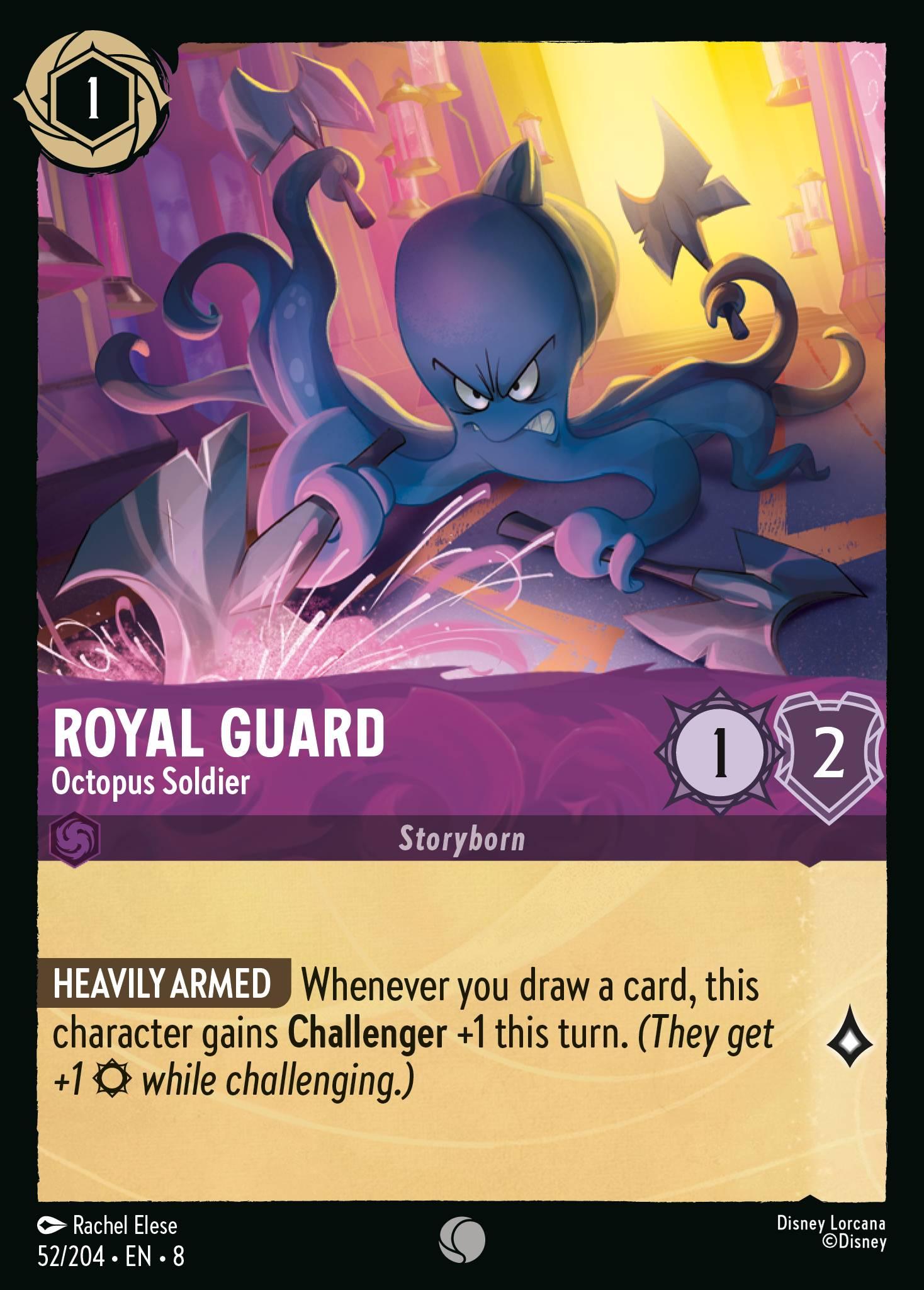 Royal Guard, Octopus Soldier - FOIL — image 1