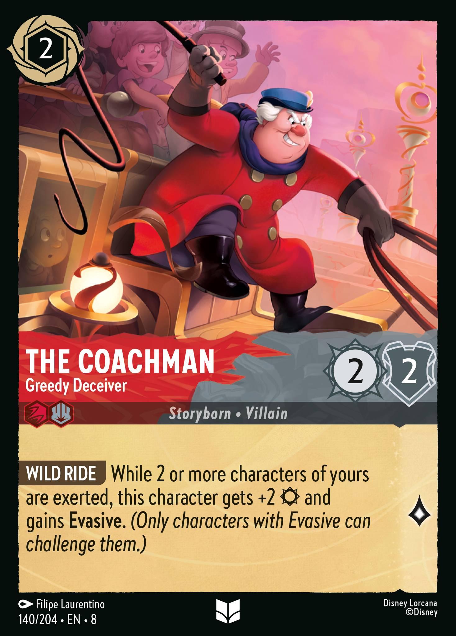 The Coachman, Greedy Deceiver — image 1