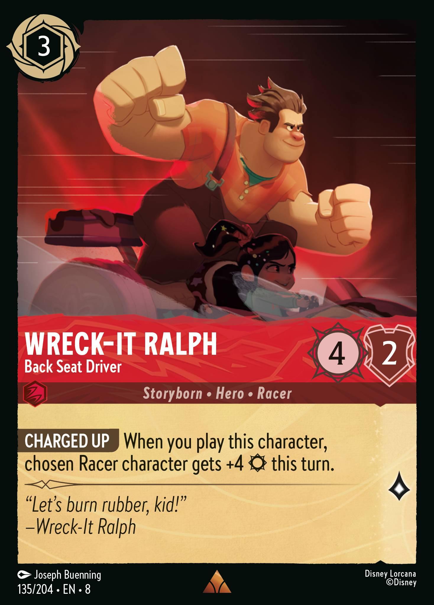 Wreck-It Ralph, Back Seat Driver - FOIL — image 1