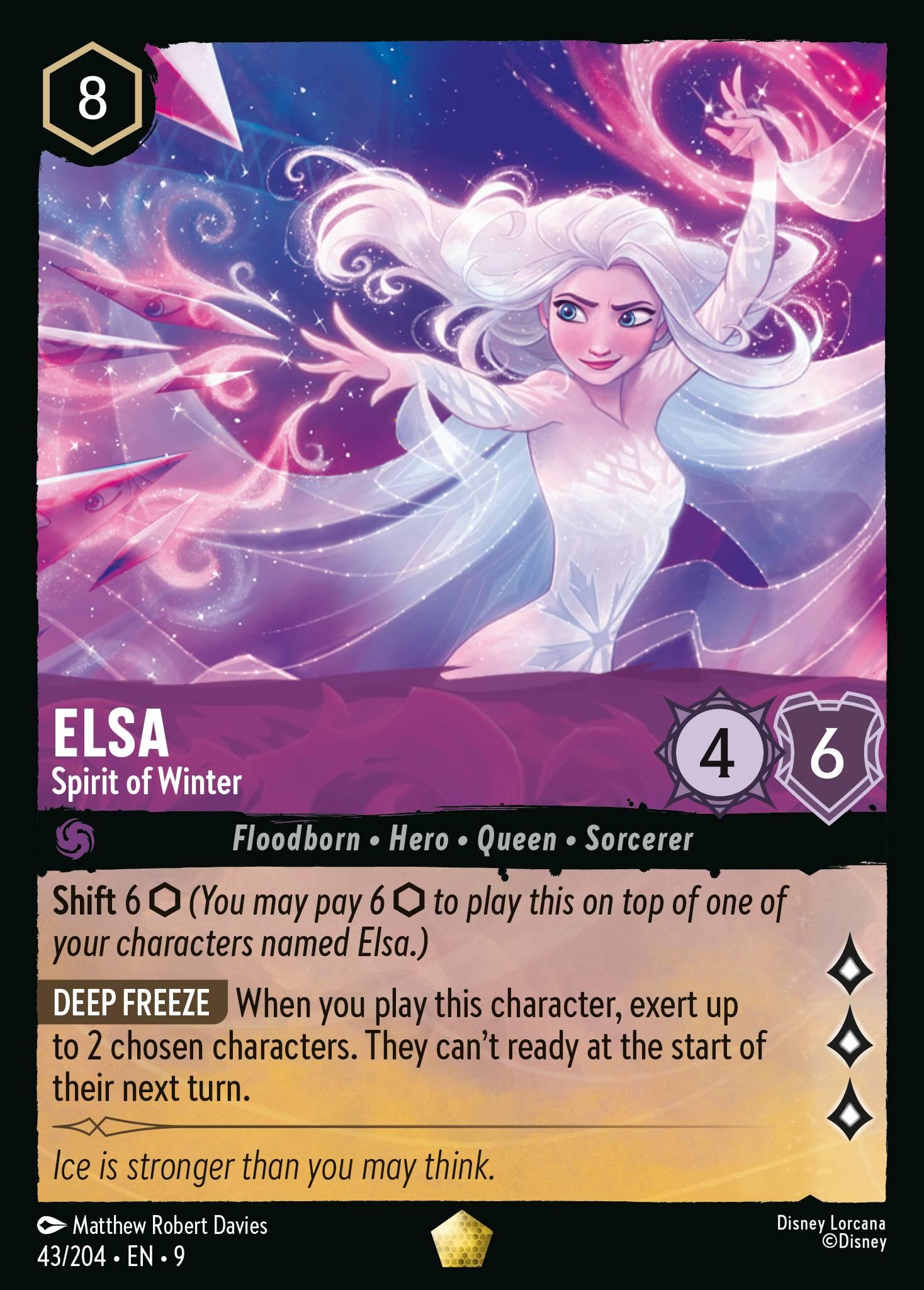 Elsa, Spirit of Winter - FOIL — image 1