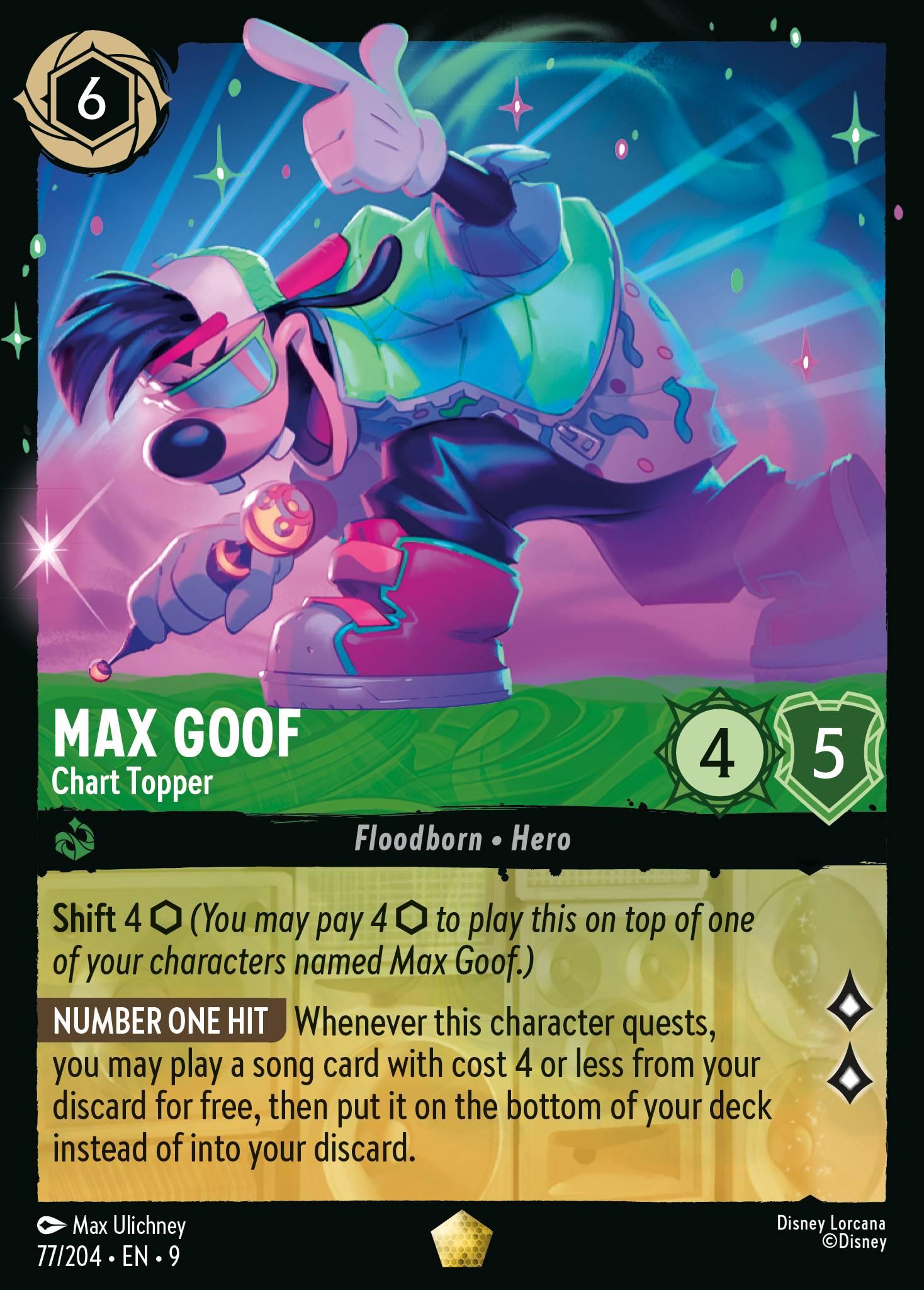 Max Goof, Chart Topper - FOIL — image 1