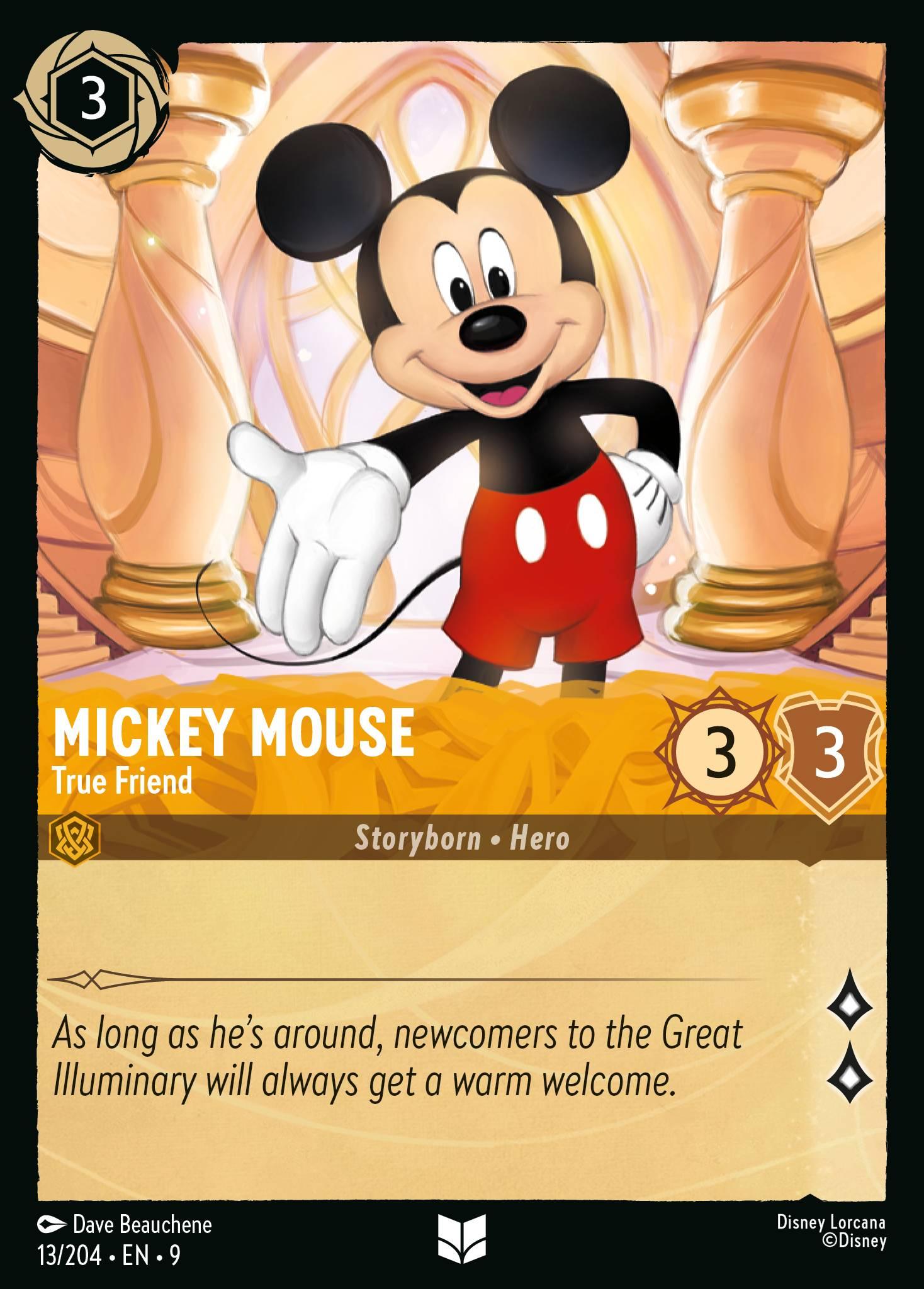 Mickey Mouse, True Friend - FOIL — image 1