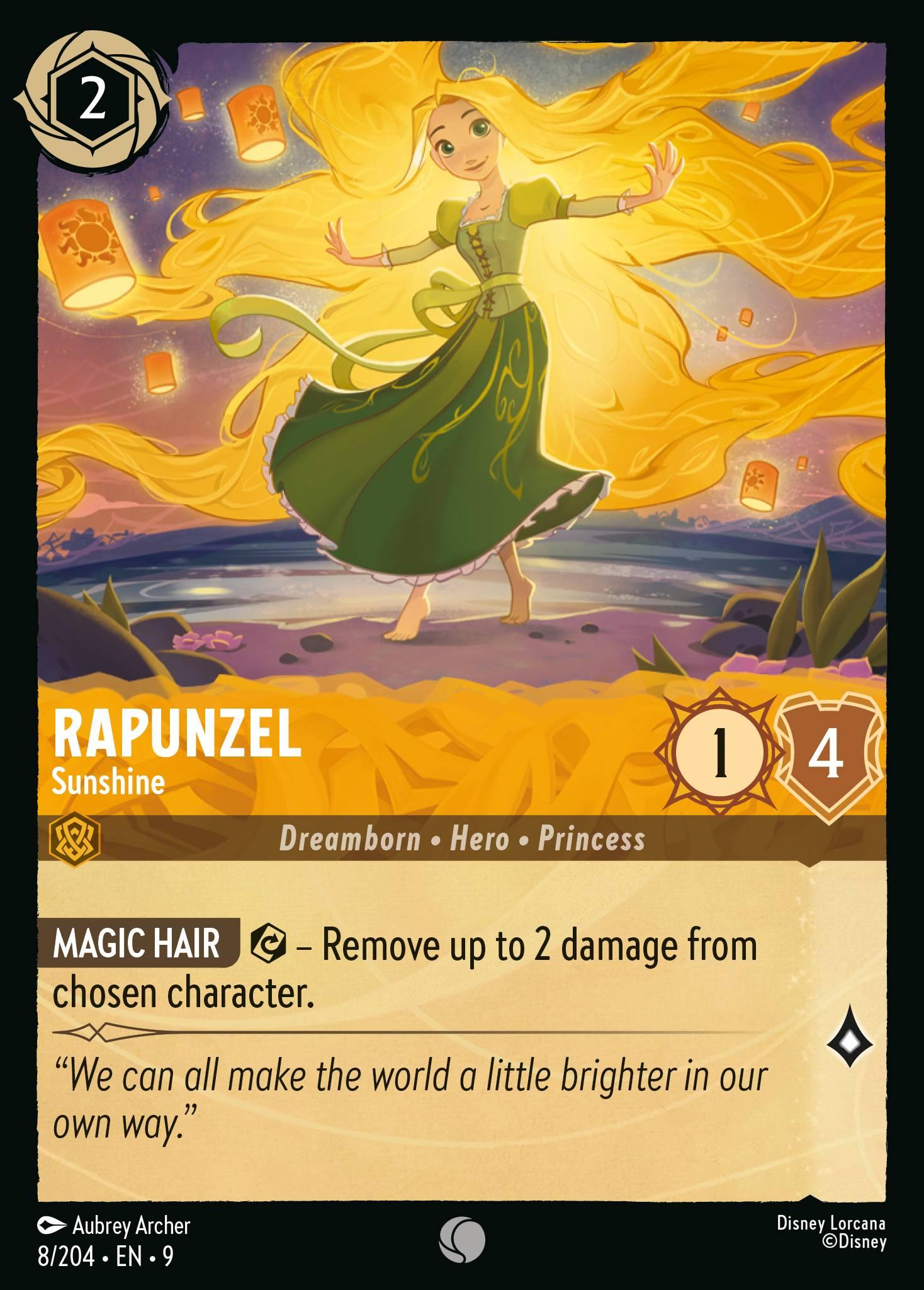 Rapunzel, Sunshine - FOIL — image 1