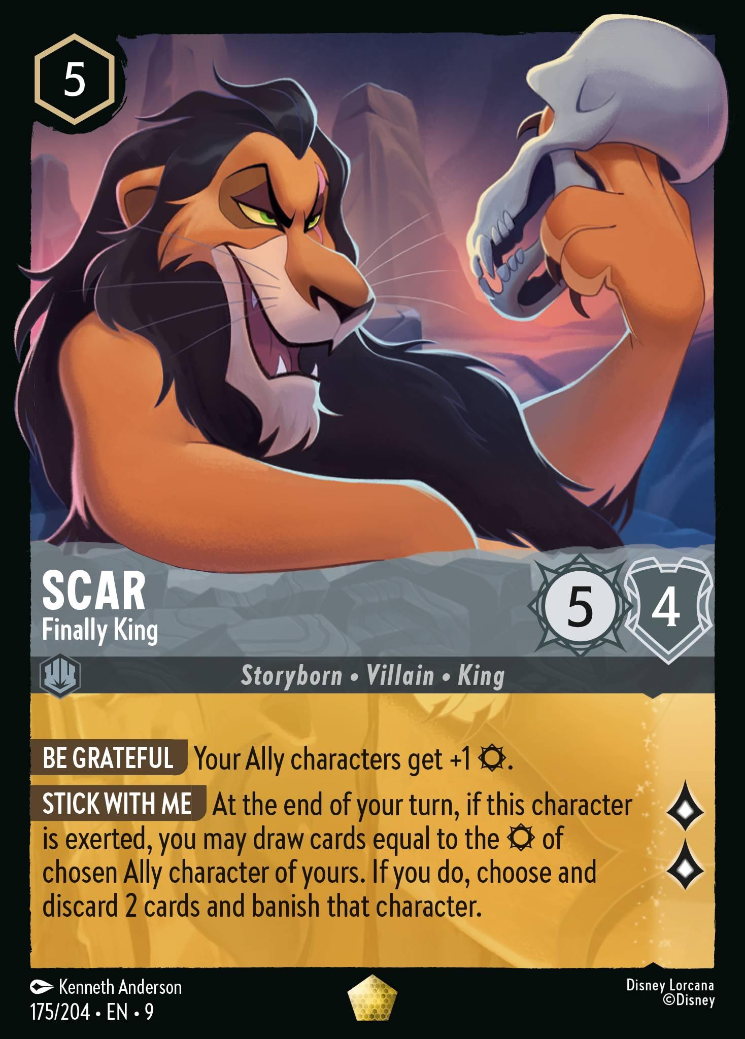 Scar, Finally King — image 1