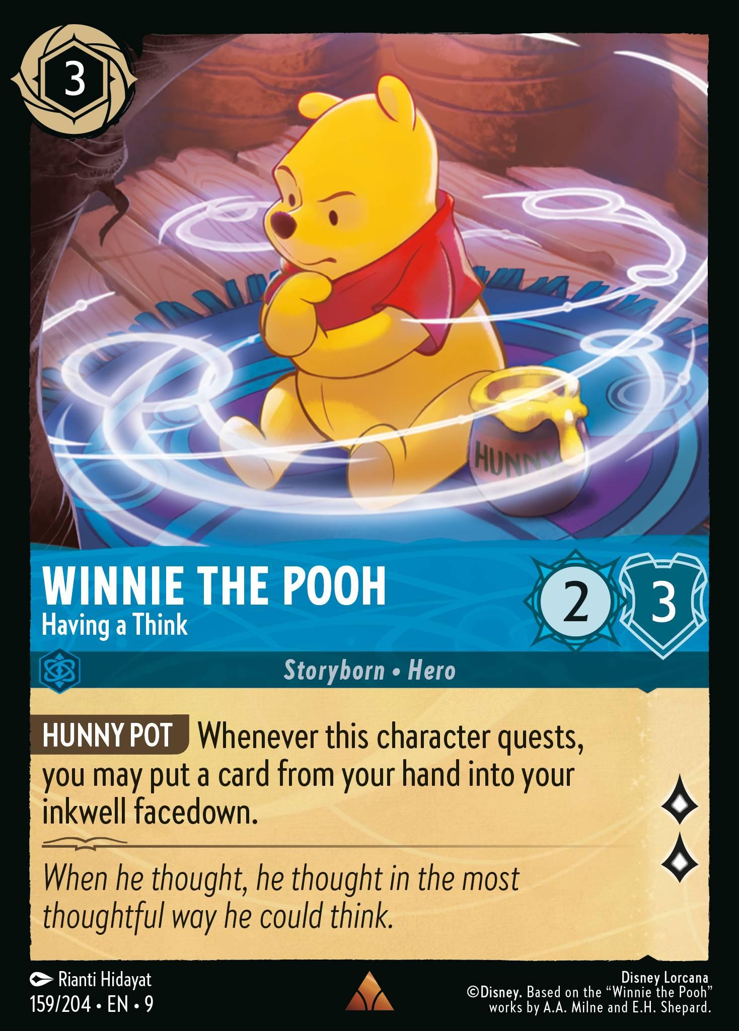 Winnie the Pooh, Having a Think — image 1