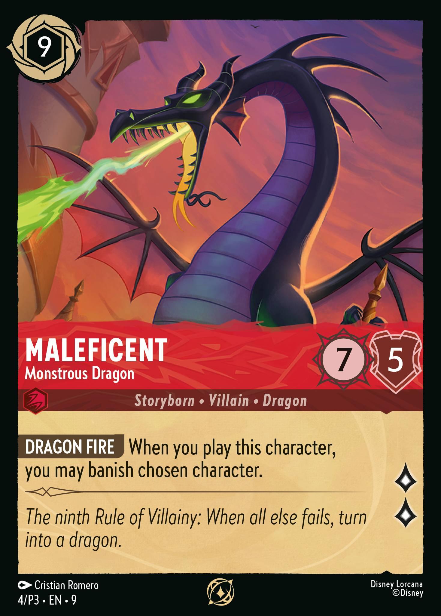 Maleficent, Monstrous Dragon - PROMO — image 1