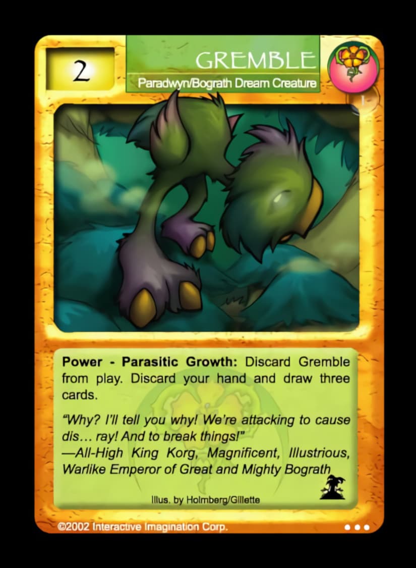 Gremble (Paradwyn) - FOIL — image 1