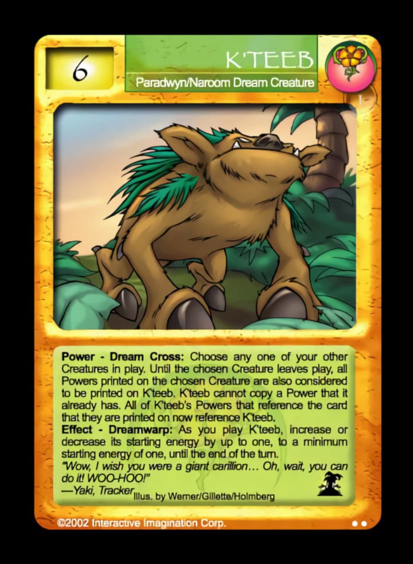 K'teeb (Paradwyn) - FOIL — image 1