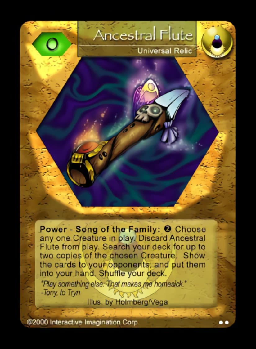 Ancestral Flute - FOIL — image 1