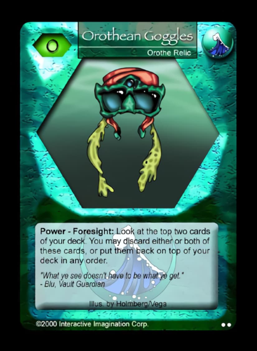 Orothean Goggles - FOIL — image 1
