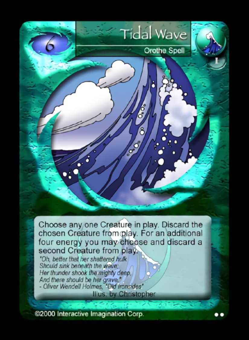 Tidal Wave - FOIL — image 1