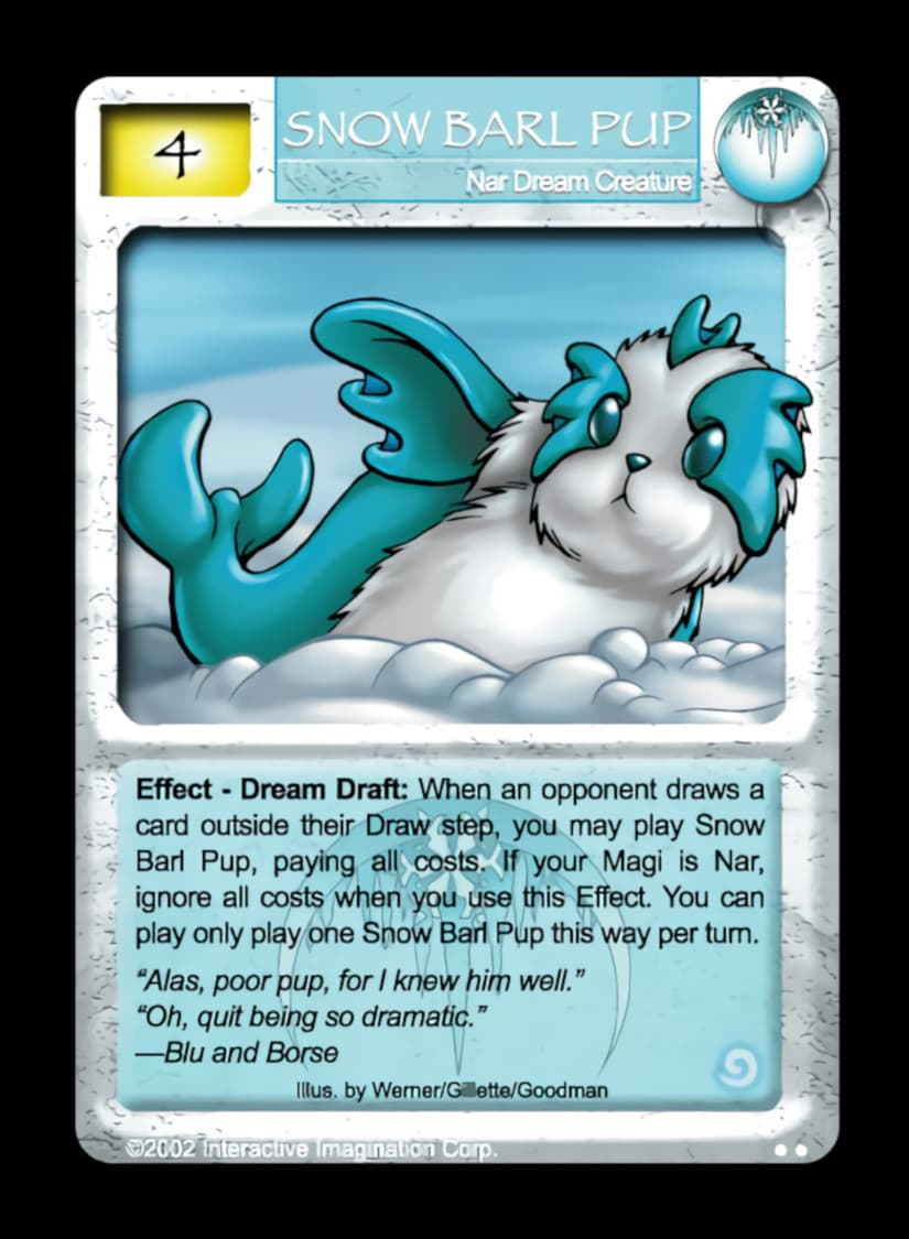 Snow Barl Pup - FOIL — image 1