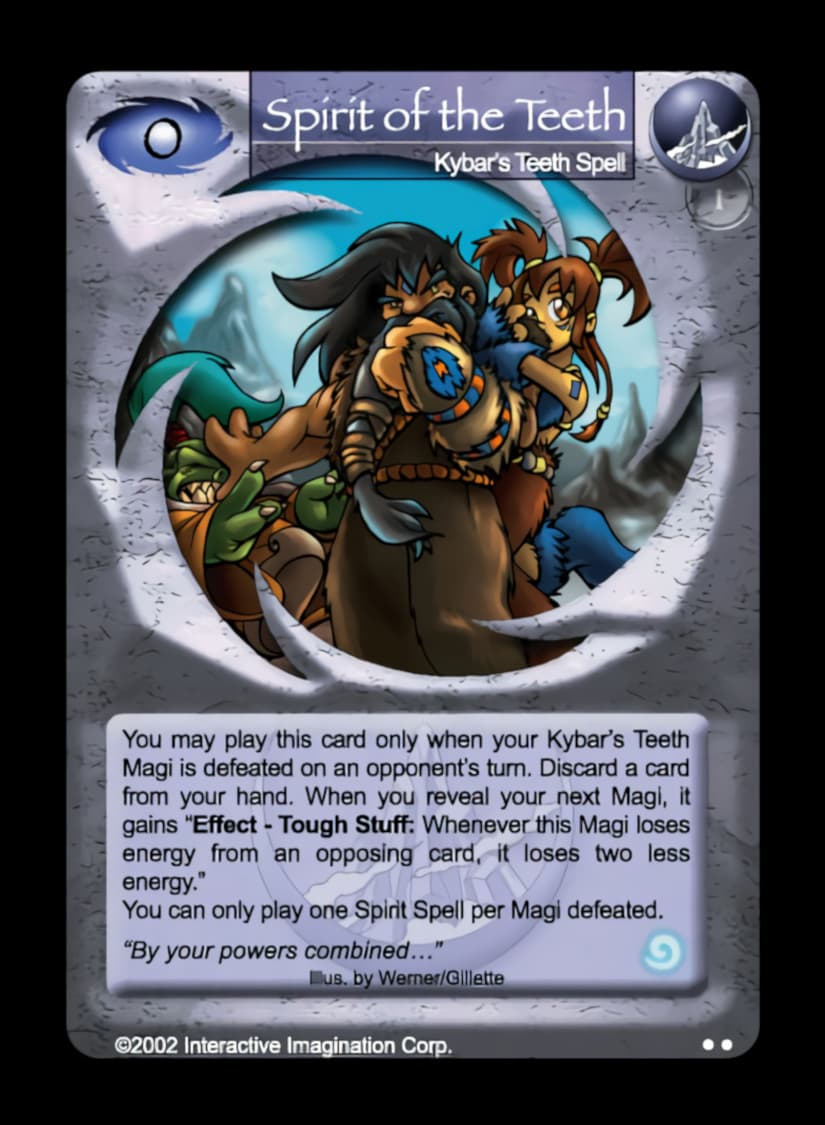Spirit of the Teeth - FOIL — image 1