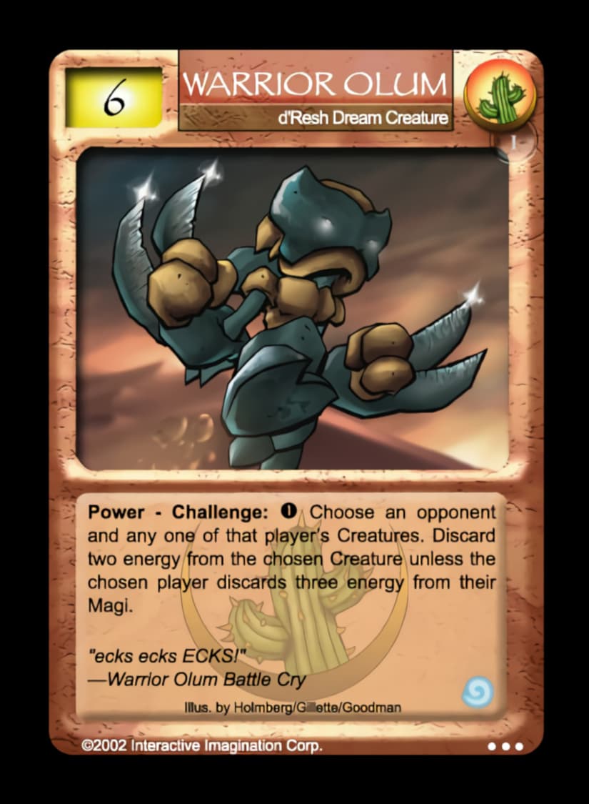 Warrior Olum - FOIL — image 1