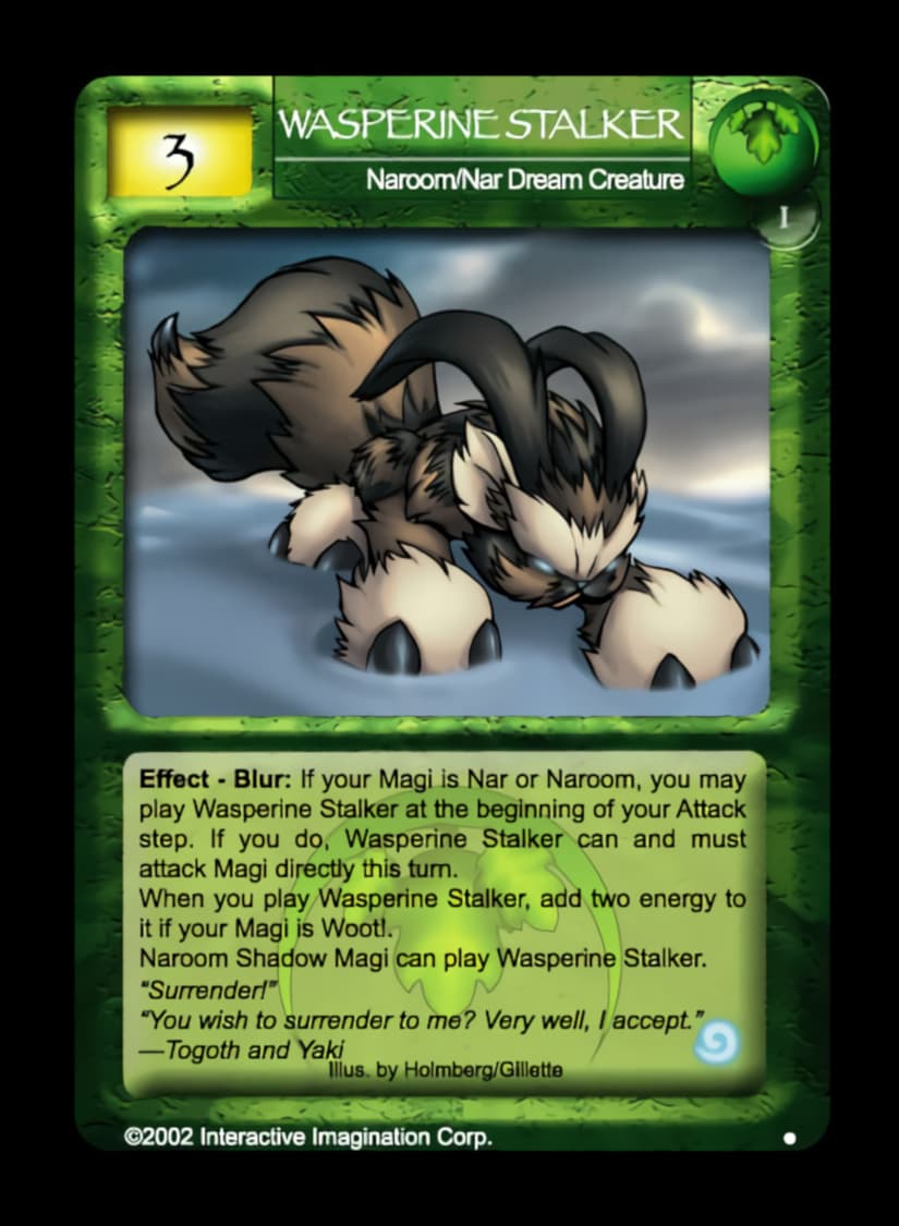 Wasperine Stalker (Nar) - FOIL — image 1