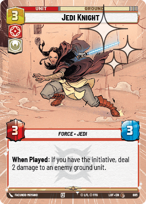 Jedi Knight - HYPERSPACE FOIL — image 1