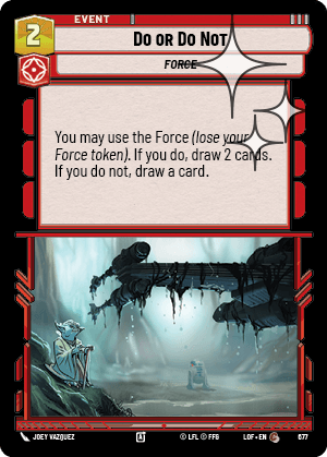 Do or Do Not - FOIL — image 1