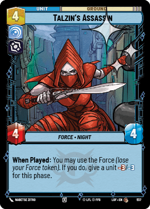 Talzin's Assassin - FOIL — image 1