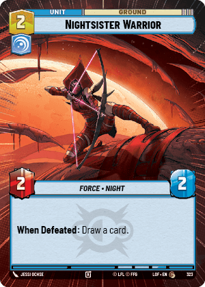 Nightsister Warrior - HYPERSPACE — image 1