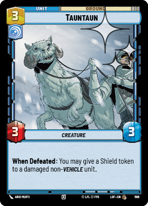 Tauntaun - FOIL — image 1