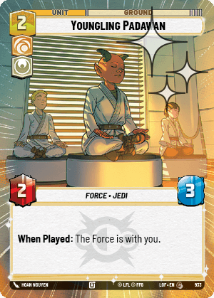 Youngling Padawan - HYPERSPACE FOIL — image 1
