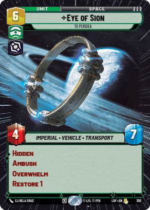 Eye of Sion - To Peridea - HYPERSPACE — image 1
